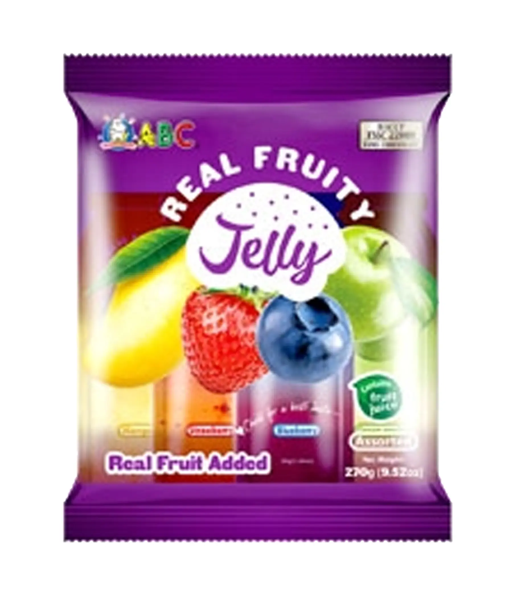 ABC - Real Fruity Jelly 270g