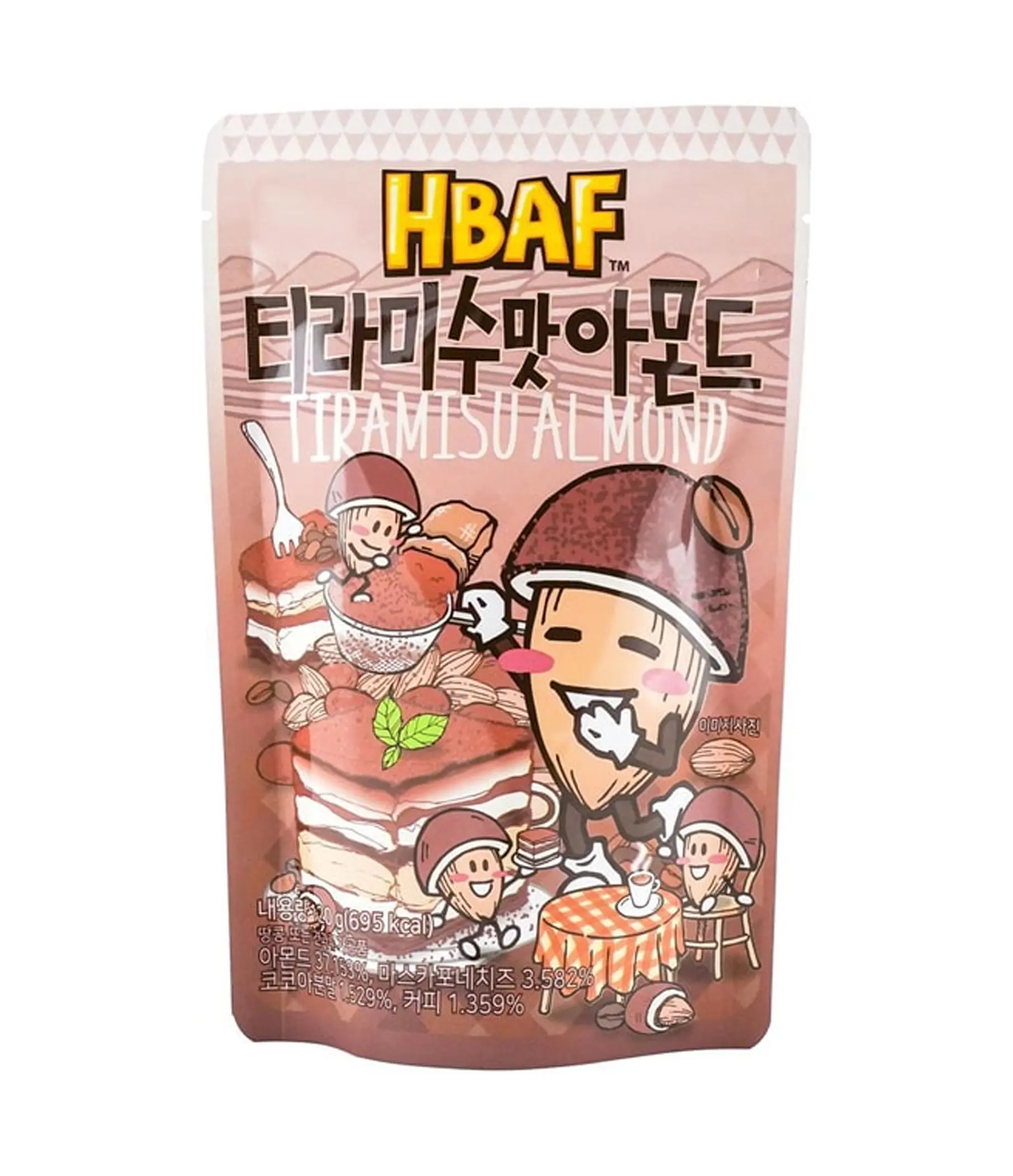 HBAF - Tiramisu Almond 190g