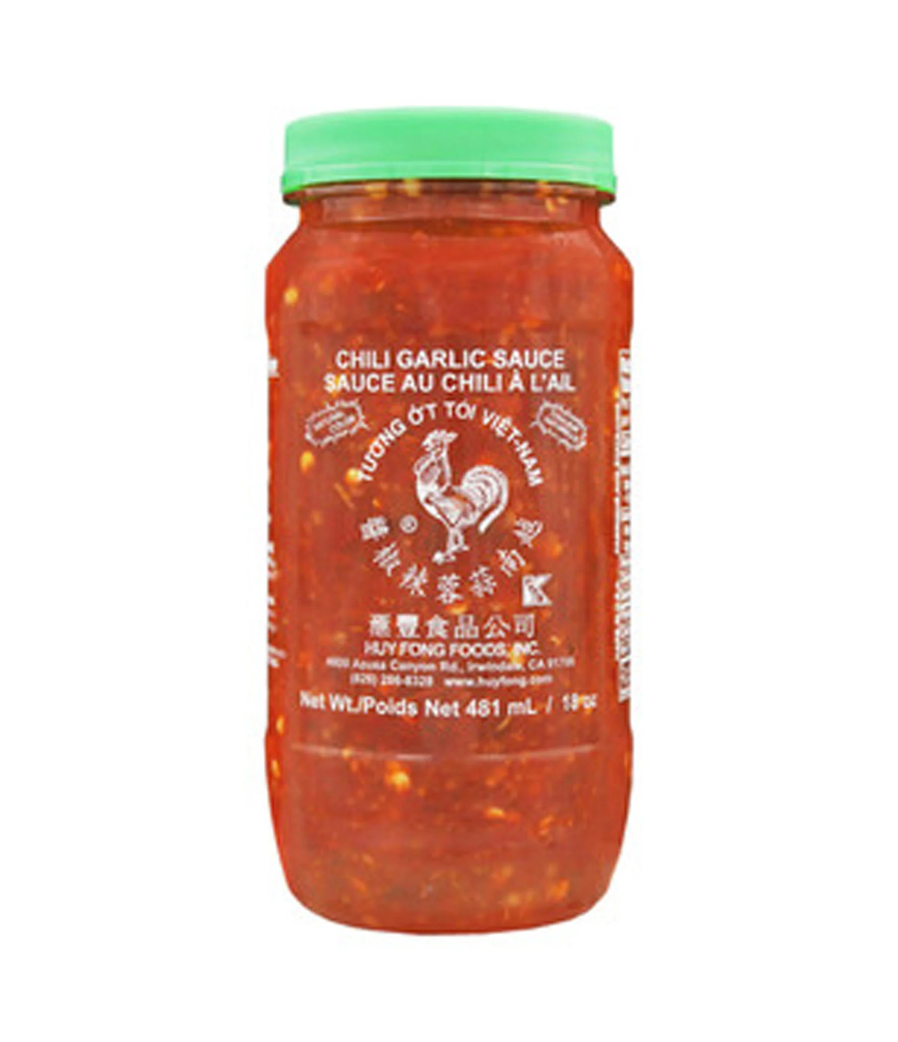 Huy Fong Foods - Chili Garlic Sauce 481ml