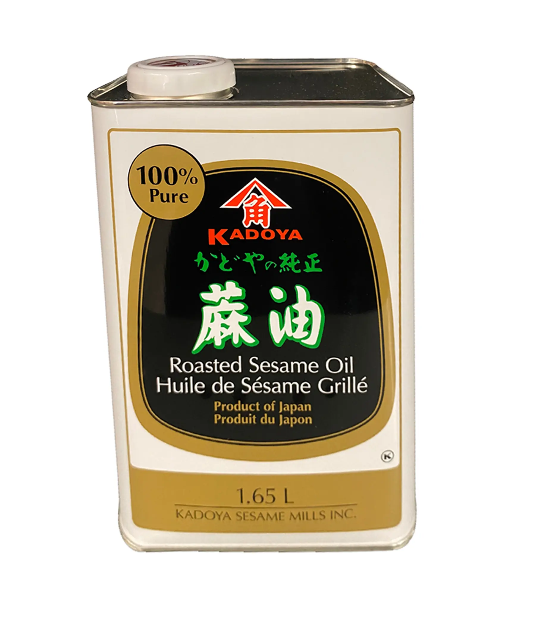 Kadoya - Roasted Sesame Oil 100% Pure 1.65L