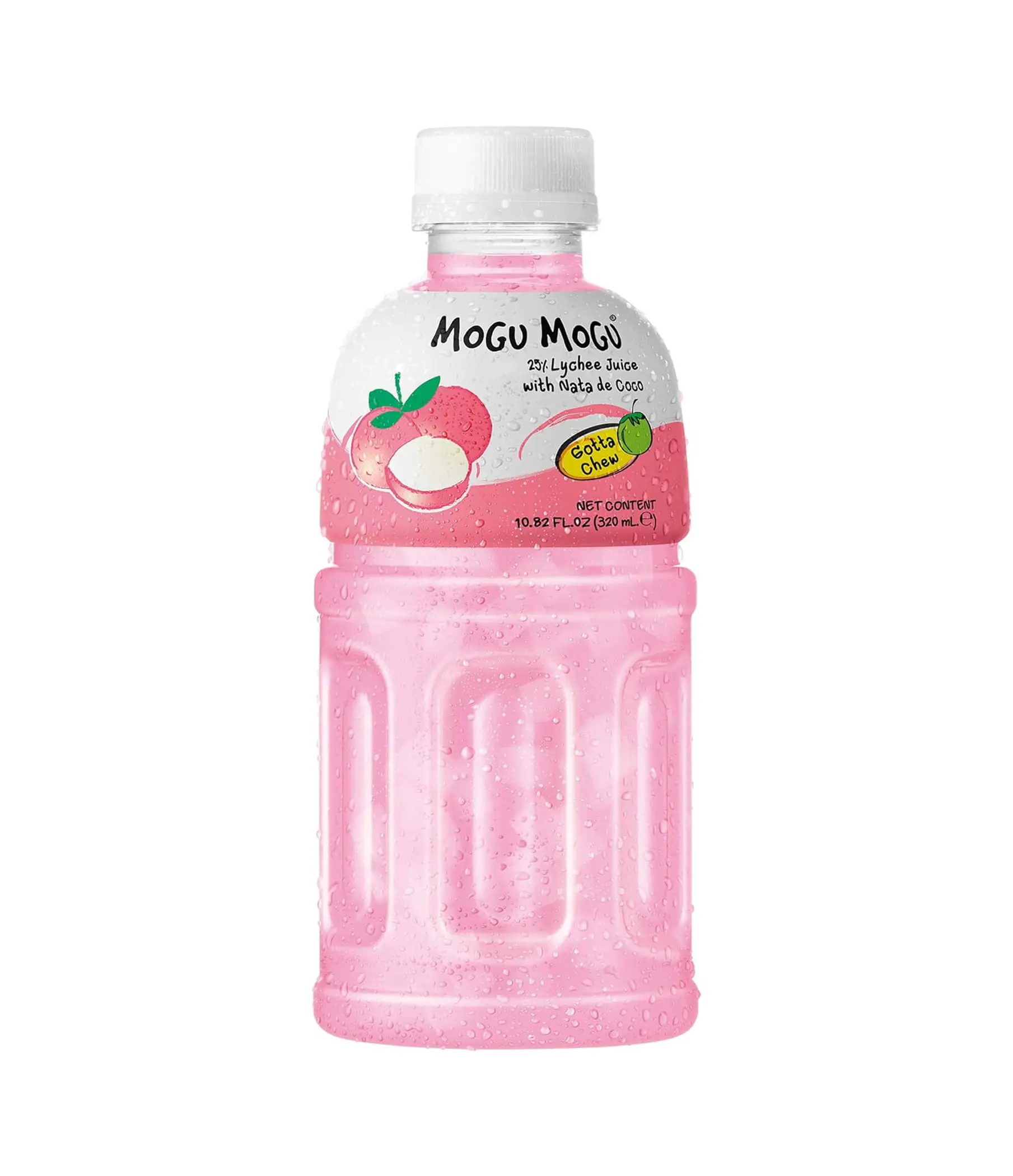 Mogu Mogu - Lychee Flavored Drink with Nata de Coco 320ml