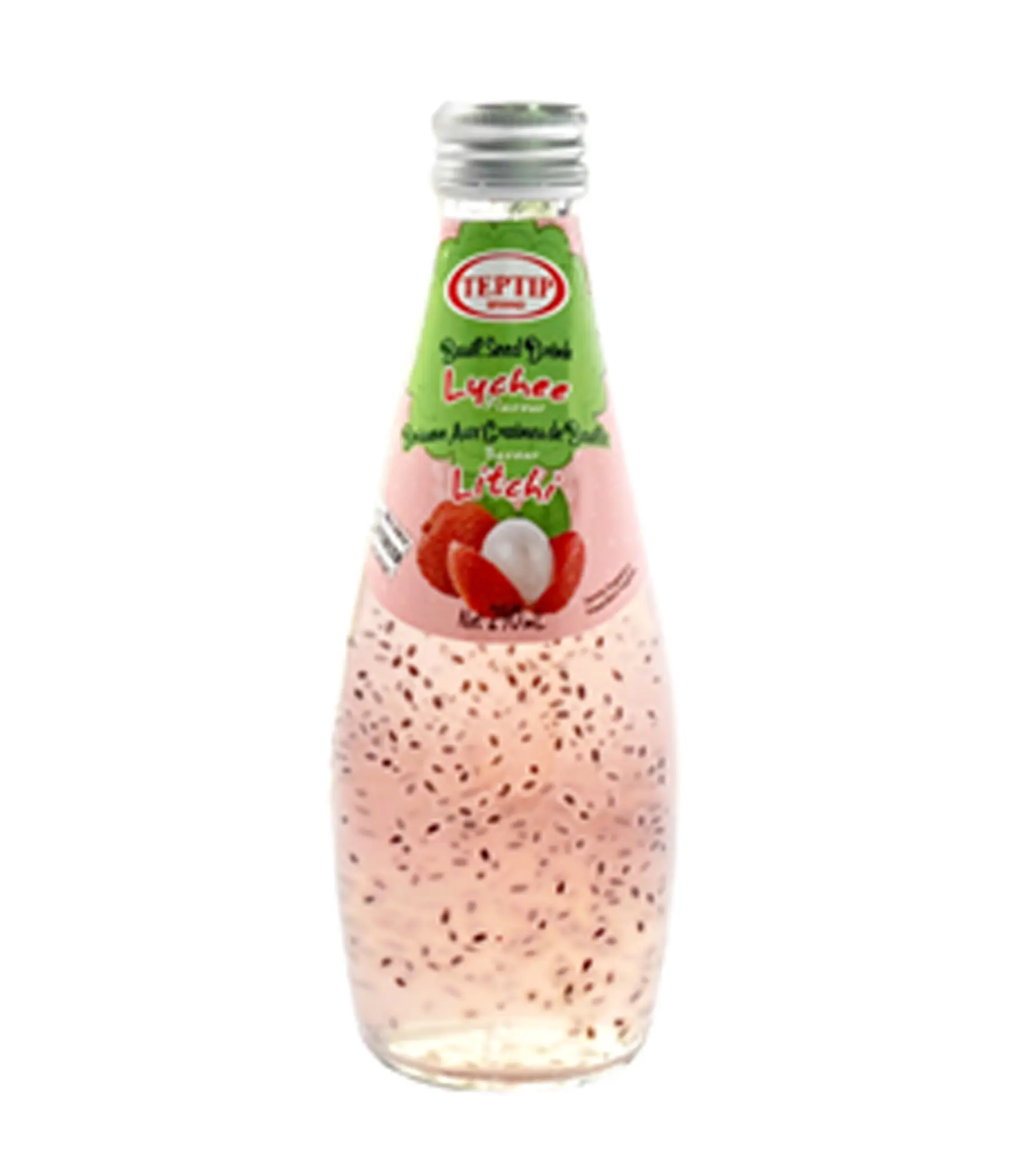 Teptip - Basil Seed Drink (Lychee) 290ml