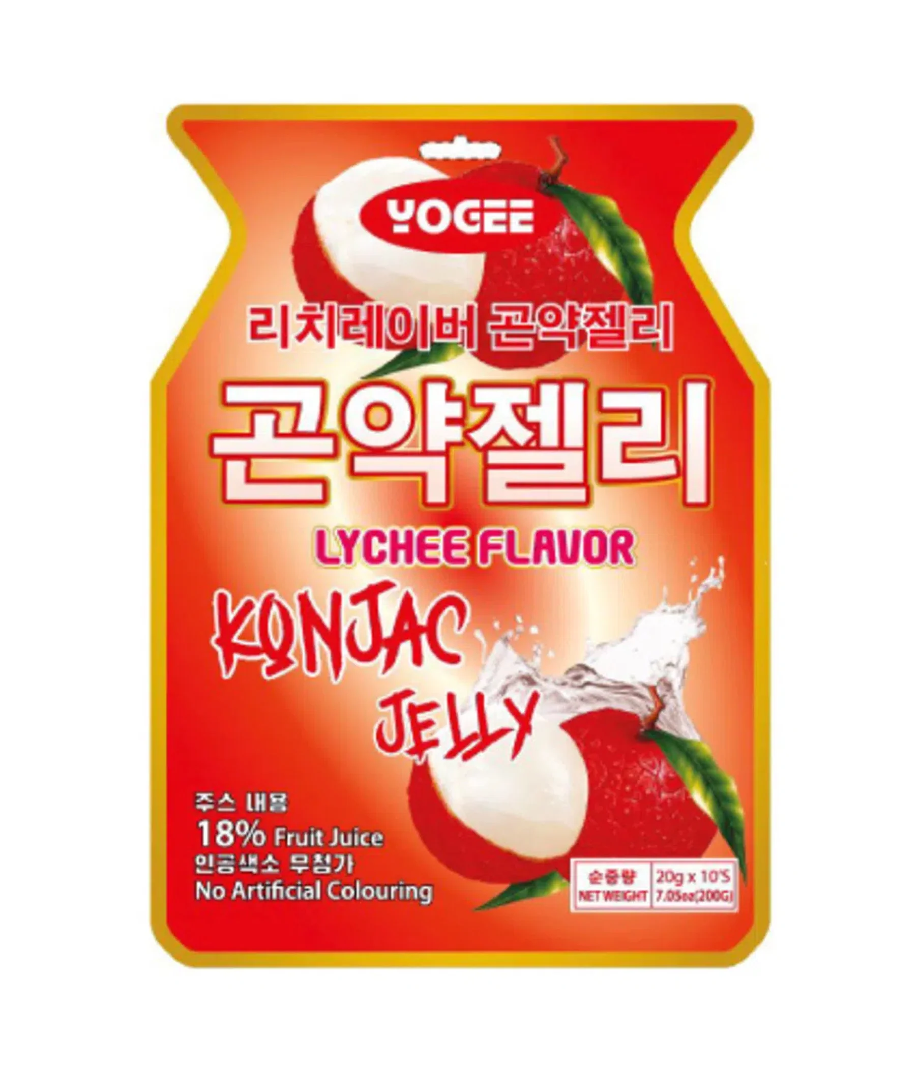 Yogee - Konjac Jelly (Lychee Flavor) 200g
